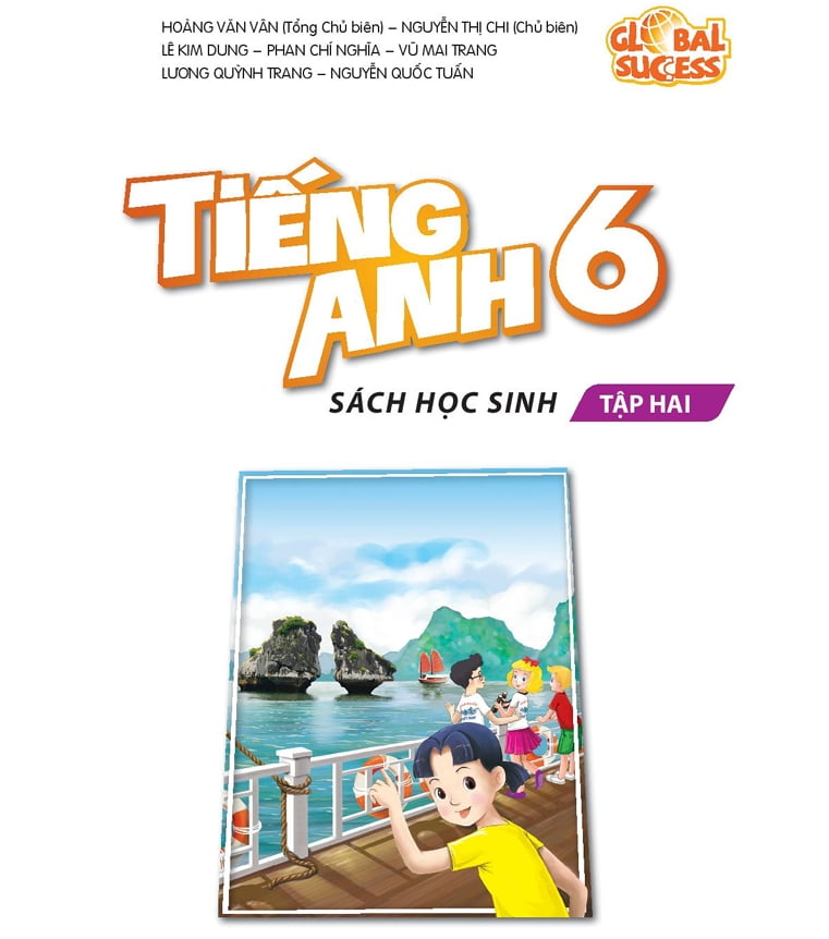 Nội dung giáo trình tiếng Anh lớp 6 tập 2 