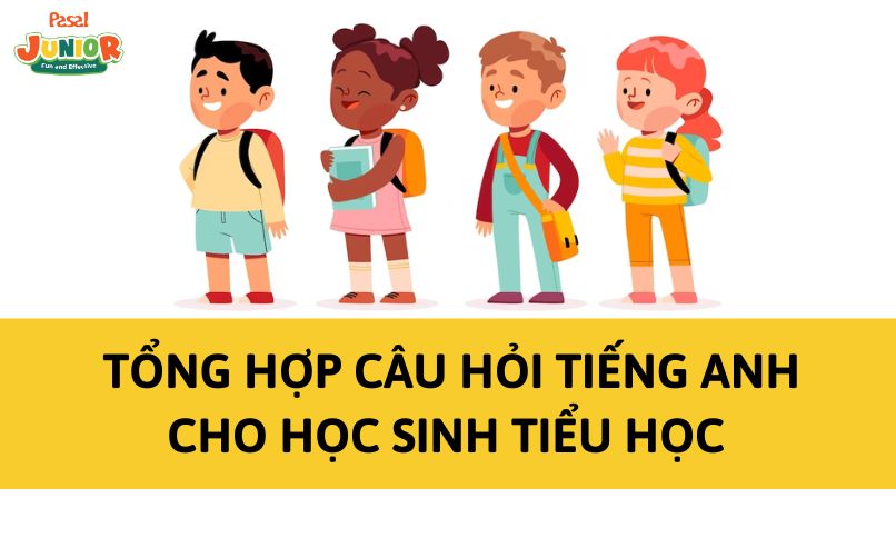 Tổng hợp các câu hỏi tiếng Anh cho học sinh tiểu học nhiều chủ đề 